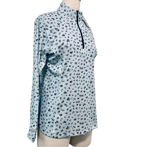 Peter Millar Women’s Golf Pullover Long Sleeve, Sun UPF 50+, NWT, Size Small - Picture 5 of 7